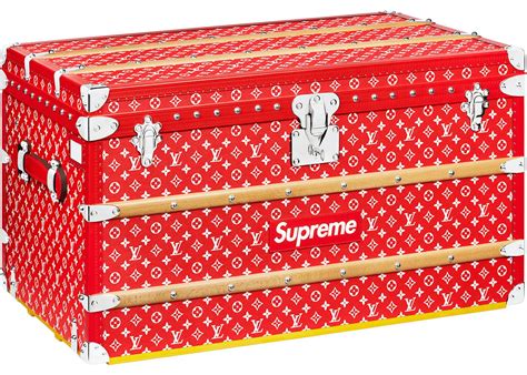 louis vuitton supreme trunk case replica|Louis Vuitton supreme trunks.